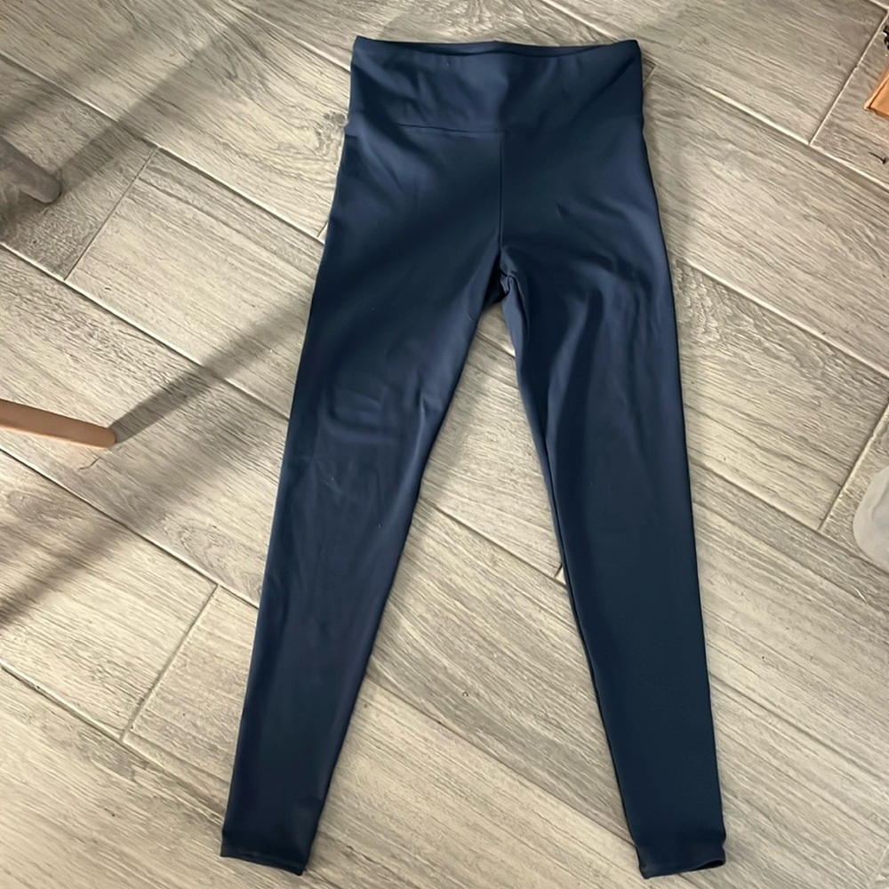 Blue leggings - ladies size XS